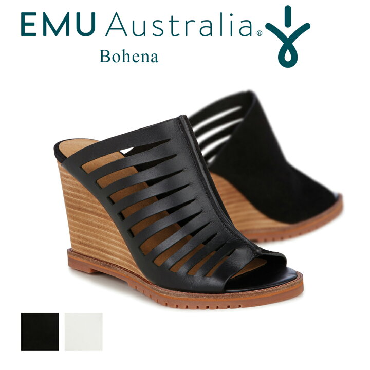 楽天市場】EMU ウェッジソールサンダル Bohena レディース 夏 スタック 