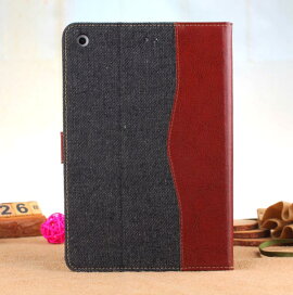 液晶保護フィルム+タッチペン3点セット【メール便送料無料】iPadPro9.7iPadmini4iPadmini3iPadmini2iPadminiiPadAir2iPadAirケースアイパッドプロアイパッドミニ4アイパッドエアー2タブレットカバーオートスリープデニム風スタンド機能カード入れ