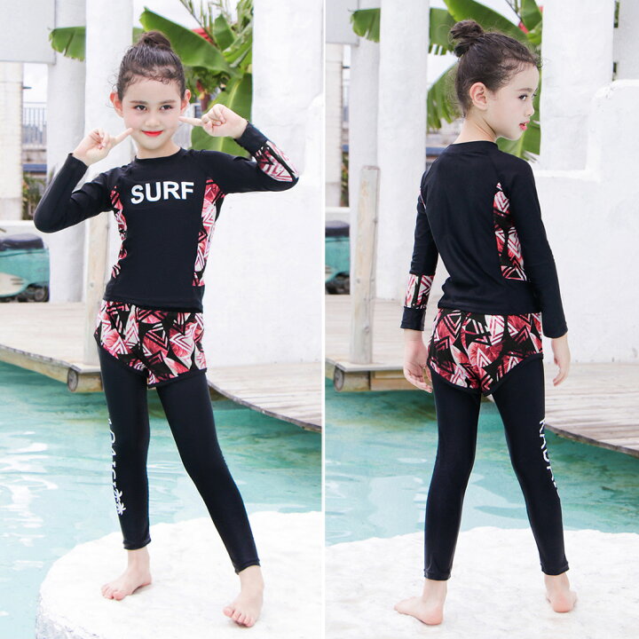 楽天市場 キッズ 水着 女の子 4点セット 子供用水着 セパレート ラッシュガード ショートパンツ レギンス スイムキャップ ウエストゴム ベビー ジュニア 80cm 90cm 100cm 110cm 1cm 130 140cm 総柄 可愛い お洒落 シンプル 小学生 露出控えめ 夏 海 プール ビーチ 楽天市場 キッズ 水着 女の子 4点セット 子供用水着 セパレート ラッシュガード ショートパンツ レギンス スイムキャップ ウエストゴム ベビー ジュニア 80cm 90cm 100cm 110cm 1cm 130 140cm 総柄 可愛い お洒落 シンプル 小学生 露出控えめ 夏 海 プール ビーチ