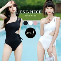 楽天市場】ワンショルダー 水着（サイズ（S/M/L）S）（レディース 