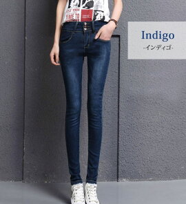 楽天市場 スキニーパンツ レディース デニムパンツ ストレッチ スキニー パンツ ジーンズ スキニーデニム ハイウエスト ロング丈 ボトムス 春 夏 秋 細見え かわいい カジュアル 大人 女性用 おしゃれ 黒 ブルー 履きやすい Teddyshop