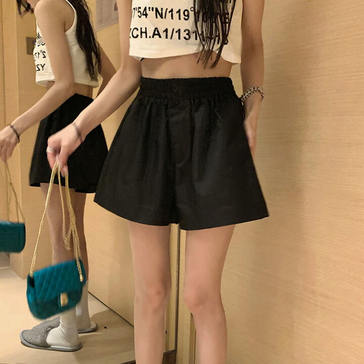 楽天市場】ショートパンツ レディース 短パン ゆったり 春夏 おしゃれ  