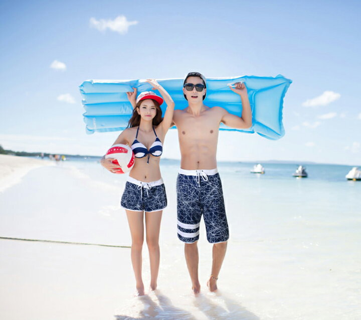楽天市場 水着 メンズ サーフパンツ 韓国 ファッション Shebeach Ripple Active Shorts シービーチ 正規品 かっこいい ウエスト調節可 L Xl 裏地メッシュ 男性 安全 海 ジム バックポケット マジックテープ ボーダーライン 黒 Teddyshop