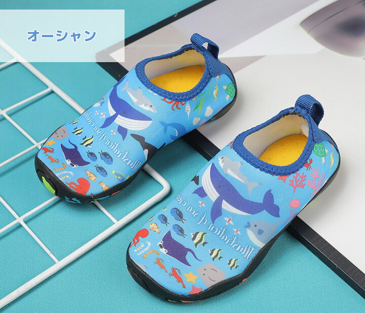 楽天市場】マリンシューズ キッズ 子供 水陸両用 靴 マリンスポーツ 海 