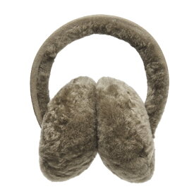 EMU 耳当て ANGAHOOK EAR MUFFS イヤーマフ レディース シープスキン ボア 天然素材 保湿 通気性 折りたたみ 耳あて 折り畳み ふわふわ もこもこ おしゃれ かわいい 女性用 カジュアル ガーリー 羊毛 黒 白 青 全5色 ブラック ワンサイズ エミュー ブランド 正規品 W9403