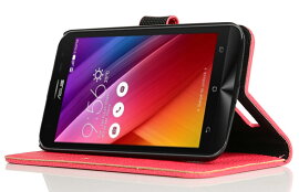 【メール便送料無料】ZenFone2LaserZE500KLZenFone2LaserZE550KL手帳型ケースゼンフォン2レーザースマートフォンスマホカバーカードポケットスタンド機能シンプル大人ダイアリー型無地