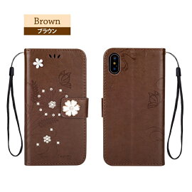 レディース手帳型スマホケースiPhoneX用iPhone8用iPhone8Plus用iPhone7用iPhone7Plus用iPhone6s用iPhone6用TPUソフトスピーカーホールスタンド機能カード収納全10色ピンク/ブラック/ブラウン/パープル/ミント/ブルー/グレー