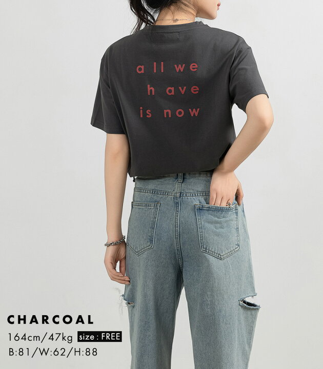 楽天市場】「背中をファッショナブルに」Tシャツ バックプリント 