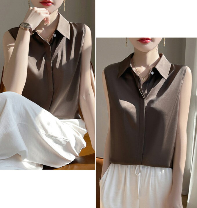 半袖 シャツ 鹿の子 無地 ボタンダウン トップス ビジネス ポケット クールビズ 春 夏 大きいサイズ メンズ X1(3L～4L相当)  X2(4L～5L相当) X3(6L～7L相当) X4(8L～9L相当) X5(9L～10L相当) トップス シャツ |  大きいサイズの服【サカゼン公式通販】 Zeagoo レディース ... Zeagoo レディース ノースリーブ ボタンダウンシャツ ブラウス 無地 カジュアル ゆったり Vネック タンクトップ 作業用 S