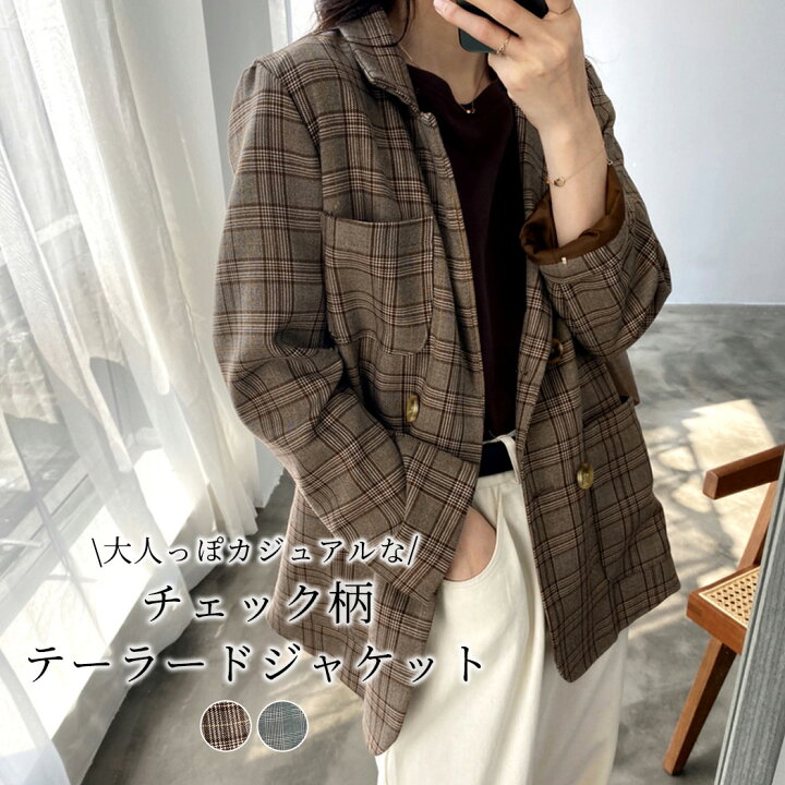 楽天市場 テーラードジャケット レディース アウター 長袖 ミディアム丈 メンズライク お洒落 可愛い グレンチェック柄 ベーシック カジュアル シンプル ナチュラル モード フェミニン キレカジ フォーマル ビジネス オフィス 通勤 通学 暖かい 中厚手 秋 冬 Teddyshop 楽天市場 テーラードジャケット レディース アウター 長袖 ミディアム丈 メンズライク お洒落 可愛い グレンチェック柄 ベーシック カジュアル シンプル ナチュラル モード フェミニン キレカジ フォーマル ビジネス オフィス 通勤 通学 暖かい 中厚手 秋 冬 Teddyshop
