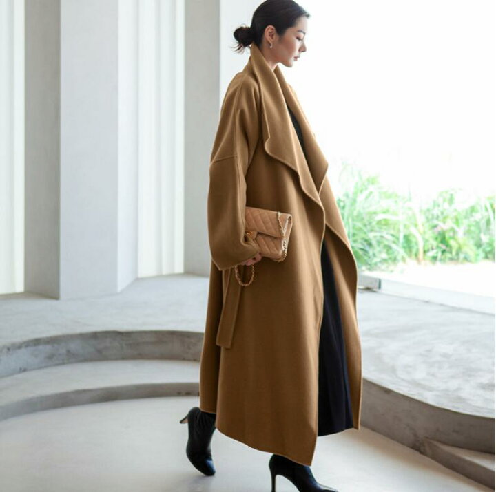 楽天市場】超ロングコート レディース チェスターコート トレンチ  