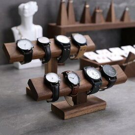 期間限定！10％クーポン発行中！腕時計スタンド おしゃれ 木製 ウオッチスタンド ショーケース 時計ディスプレイ 時計スタンド ブレスレットスタンド 時計置き台 腕時計置き 時計収納 アクセサリー展示