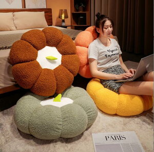 かぼちゃ クッション 座布団 背もたれ カボチャ 抱き枕 円形 座布団 背当てクッション プレーマット 置物 かわいい 可愛い ホーム ソファ 車 ふんわり 座る 疲れ インテリア 部屋飾り ギフト