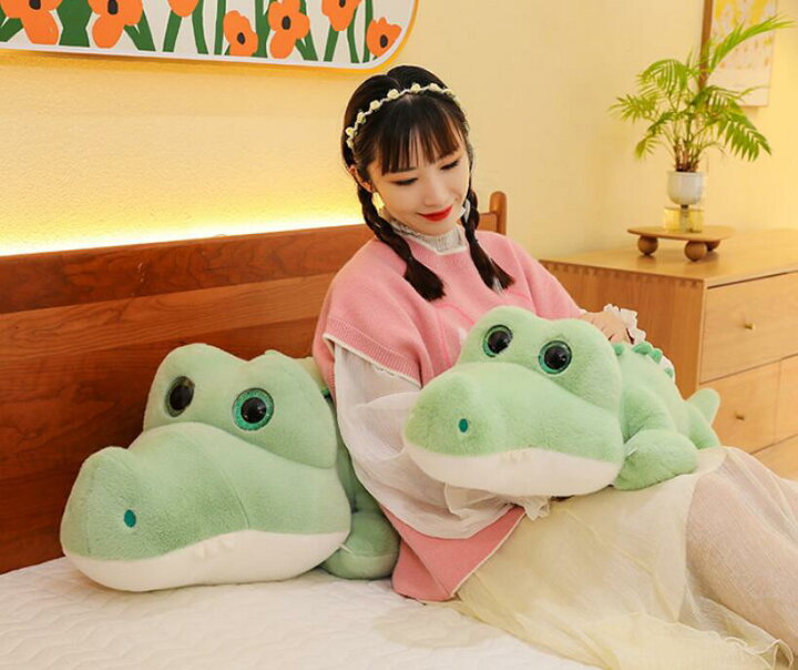 楽天市場】ワニ ぬいぐるみ 抱き枕 ぬいぐるみ 大きい ワニ 抱き枕 鰐 