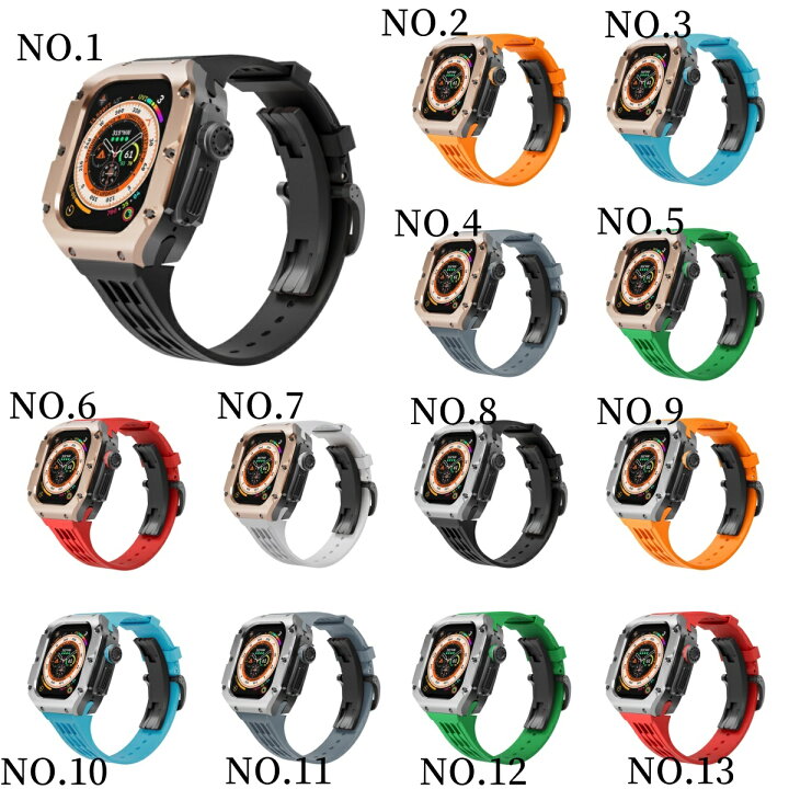 楽天市場】Apple Watch Ultra 交換用バンド 49MM 一体型 バンド 高級 