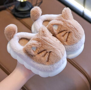 送料無料 ルームシューズ キッズ もこもこ 冷え対策 寒さ防止 スリッパ 子供 室内履き あったか フェイクファー ファースリッパ 子供スリッパ 室内スリッパ 冬スリッパ 厚底 あったか 暖か