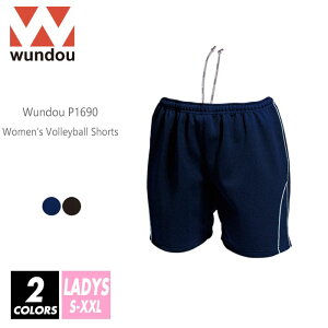 【送料無料】バレーボールパンツ 無地 レディース ウィメンズ 女性 女の子 ガールズ wundou(ウンドウ) p1690 s-xxl 2色 吸汗速乾 ハーフパンツ ショートパンツ バレー スポーツ ゲームシャツ 試合