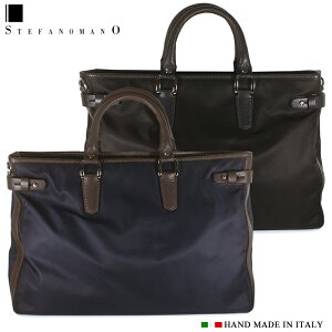 �X�e�t�@�m�}�[�m �r�W�l�X�o�b�O STEFANO MANO Art.1891 �����Y 2WAY�o�b�O �u���[�t�P�[�X �j���p �{�v �v �u�����h �������^�i�C����/���U�[ LIMONTA �u���b�N/�l�C�r�[ �ʋ΃o�b�O �C�^���A�� Art189