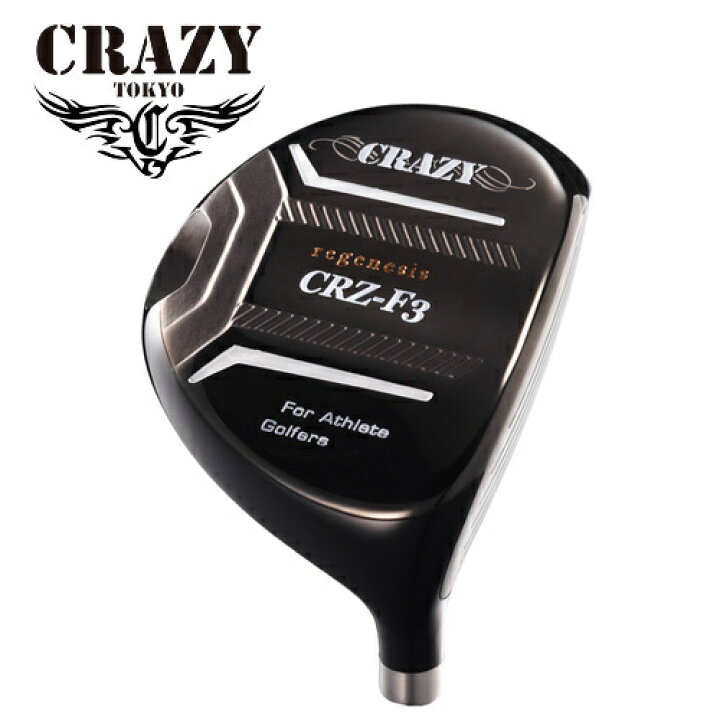 楽天市場】クレイジー CRZ-FW(3W 5W) ヘッドのみ ヘッドカバー付 