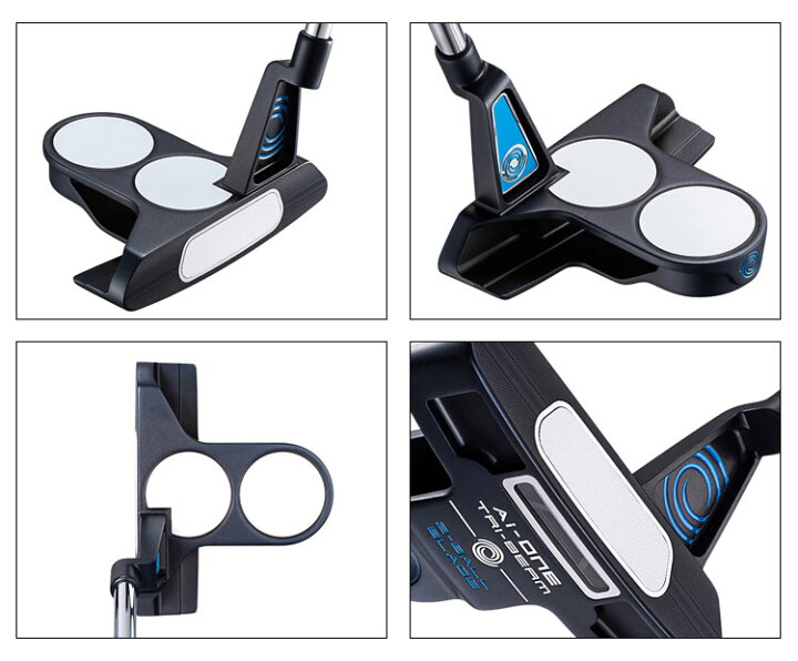 楽天市場】オデッセイ Ai-ONE TRI-BEAM 2-BALL BLADE CH パタークラブ 