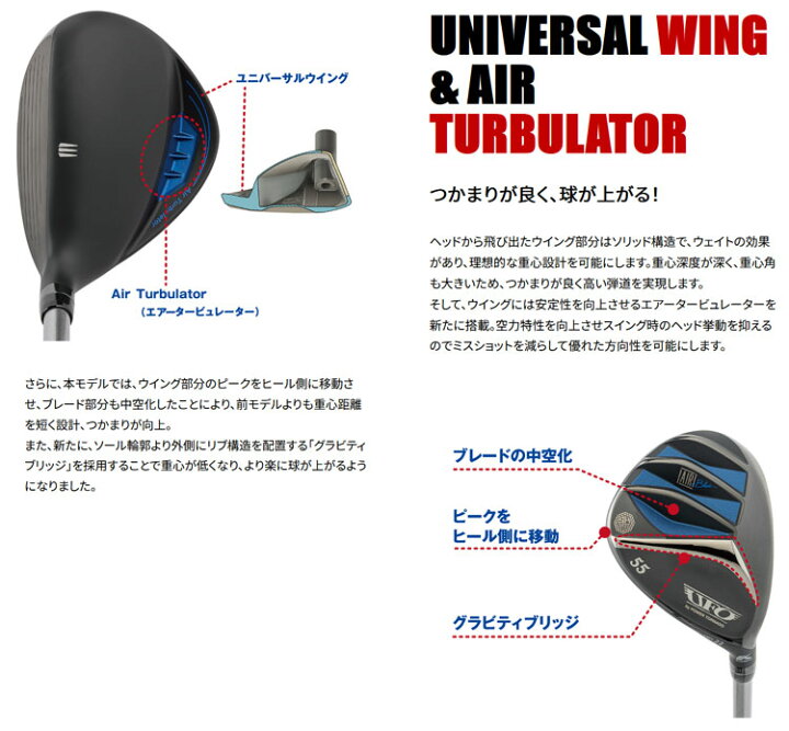 楽天市場】キャスコ UFO AIR UT ヘッド ユーティリティヘッドのみ 
