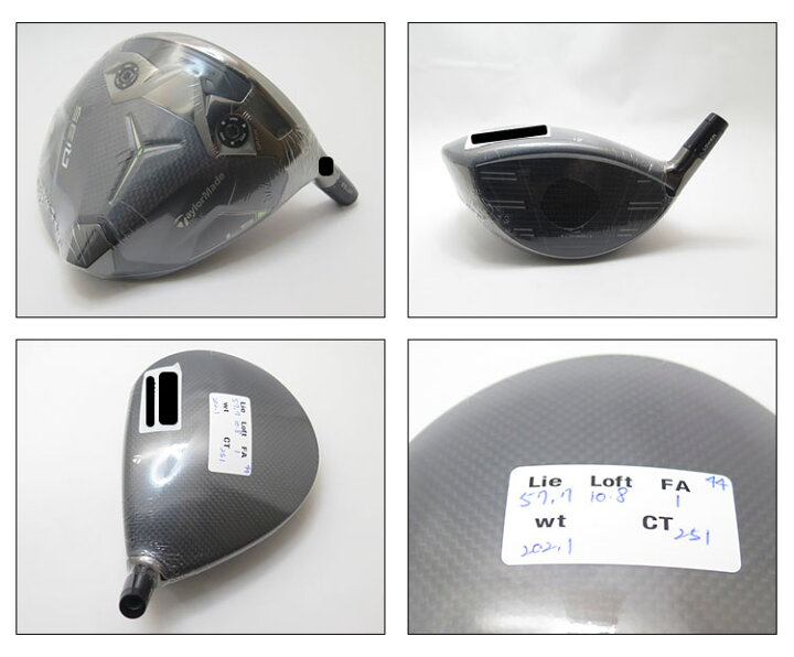 楽天市場】テーラーメイド Qi35LS ドライバーヘッド ツアー支給品 