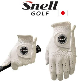 スネル Snell ゴルフ グローブ MY TOUR GLOVE 羊皮 ホワイト 日本仕様 メール便対応可（260円）