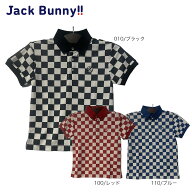 【大特価80%OFF】Jack Bunny!!（ジャックバニー） (JUNIOR) スパンカノコ半袖ポロシャツ 264-0160463