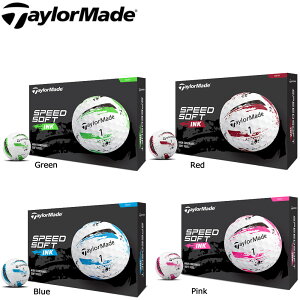 �y�䂤�p�P�b�g�p�t�z���zTaylormade �e�[���[���C�h 2026 SpeedSoft INK �X�s�[�h�\�t�g �C���N 1�_�[�X ���{�d�l