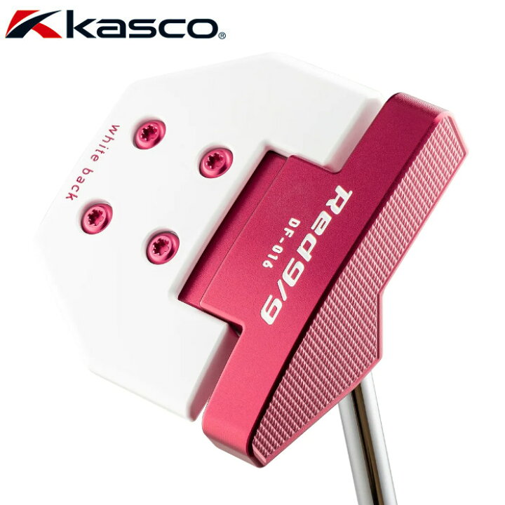楽天市場】Kasco DF-016 キャスコ Red9/9 DELTA-FACE角マレットパター 