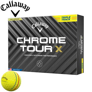 y12/1-31聜SiP3{iGg[vjzLEFC CHROME TOUR X gvEgbN CG[{[ 2024 zCg 1_[X {Ki Callaway CHROME cA[X TRIPLE TRACK Yellow