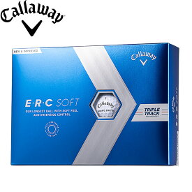 キャロウェイ ERC SOFT ソフト トリプル トラック ボール ホワイト 2023 1ダース 日本正規品 Callaway E・R・C SOFT TRIPLE TRACK