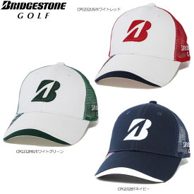 BRIDGESTONE GOLF CPGJ32 ブリヂストンゴルフ メンズゴルフ 23年春夏 メジャーモデル連動キャップ 日本仕様