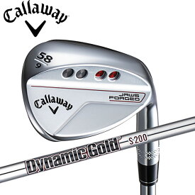 キャロウェイ JAWS FORGEDウェッジ クロム Dynamic Goldバーガンディ装着 日本仕様 Callaway