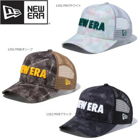 NEW ERA GOLF CLUB ニューエラ 9FORTY A-Frame トラッカー Brushed Camo ブラッシュドカモ キャップ 日本仕様