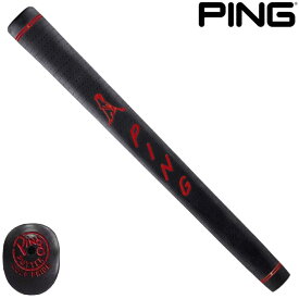 【12/1-31限定●全品P3倍（エントリー要）】PING PP58 ピン ミッドサイズ ブラック/レッド 24 パターグリップ 日本正規品