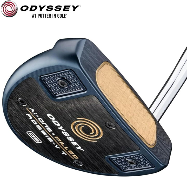 楽天市場】【数量限定】ODYSSEY Ai-ONE MILLED ROSSIE V Tパター 
