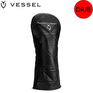 VESSEL HC1125 DR Geometric Headcover DW SMOOTH BK �x�[�� �V�R��v �h���C�o�[�p �w�b�h�J�o�[ �W�I���g���b�N