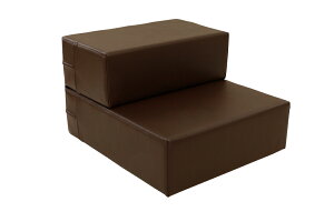 楽天1位 日本製 ドッグステップ 「CHITO」 抗菌 撥水 PVC レザー 犬 階段 ステップ スロープ おしゃれ かわいい 2段 マット M L サイズ クッション ヘルニア 踏み台 ソファー 犬用階段 介護用品 犬