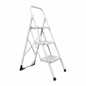 脚立 3段 踏み台 折りたたみ式 3段踏み台 ディスプレイラック 耐荷重約150kg 滑りにくい 簡単収納可能 軽量 持ち運びやすい 安定感 はしご