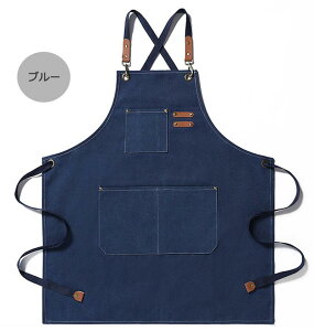 エプロン キャンバス 前掛け ワークエプロン カフェエプロン H型 メンズ レディース 作業用 職人 シンプル ズック 男女兼用 調整可能 動きやすい 女性用 仕事用 保育士 カフェ 料理教室 家庭