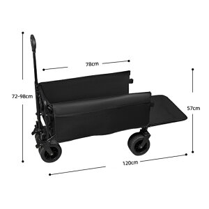 �A�E�g�h�A���S�� �L�����[���S�� Outdoor wagon 150L ��e�� �L�����[�J�[�g �܂肽���� ���S���� ��� �ω׏d200kg �s�N�j�b�N ���S�� ���J�� �y�� �R���p�N�g �A�E�g�h�A�L�����[ �A�E�g�h�A 