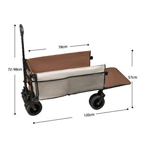 �A�E�g�h�A���S�� �L�����[���S�� Outdoor wagon 150L ��e�� �L�����[�J�[�g �܂肽���� ���S���� ��� �ω׏d200kg �s�N�j�b�N ���S�� ���J�� �y�� �R���p�N�g �A�E�g�h�A�L�����[ �A�E�g�h�A 