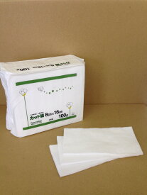 ●カット綿 8cm×16cm 100g 日本製