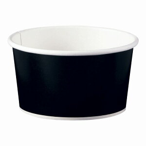 【TKG】 【代引き不可】アイス&スープカップ 12オンス (25個入)(PLAラミ)ブラック(GUN-12)汁物 業務用 使い捨て 店舗用 食品容器 テイクアウト デリバリー 7-0924-0202