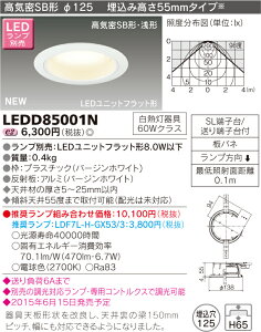 LED LEDD85001N LED�_�E�����C�g 60W�N���X �������v�ʔ���