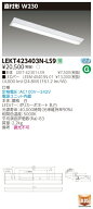 お取り寄せ 納期回答致しますLED 東芝 4台セット LEKT423403N-LS9 (LEKT423403NLS9) TENQOO直付40形W230 …
