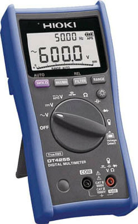 楽天市場】日置電機 HIOKI DT4255デジタルマルチメータ 電圧測定端子に  