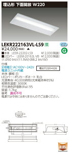  [񓚒v܂LED  LEKR222163VL-LS9 (LEKR222163VLLS9) TENQOO20`W220F LEDx[XCg