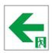 ◎ 東芝ライテック ET-20714 B級高輝度通路左矢印表示板 (ET20714）